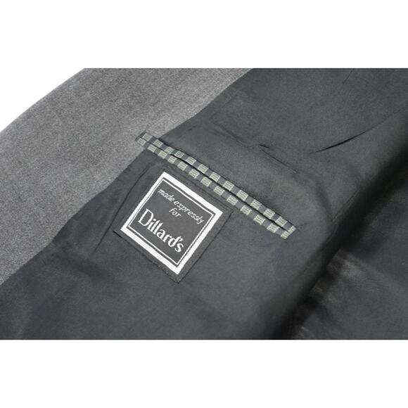 Wimbledon Of England Gold Button Blazer Sports Jacket Gray Mens Sz 48 R - Picture 12 of 13